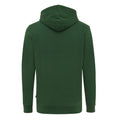 Forest Green - Back - Iqoniq Unisex Adult Jasper Recycled Cotton Hoodie