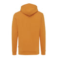 Sundial Orange - Back - Iqoniq Unisex Adult Jasper Recycled Cotton Hoodie