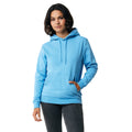 Tranquil Blue - Side - Iqoniq Unisex Adult Jasper Recycled Cotton Hoodie