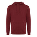 Burgundy - Front - Iqoniq Unisex Adult Jasper Recycled Cotton Hoodie