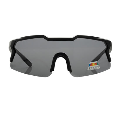 Black - Front - XD Collection SproShield Plastic Sunglasses