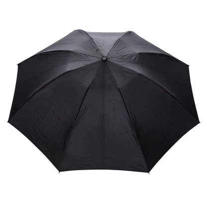 Black - Back - Swiss Peak Aware Automatic Folding Umbrella