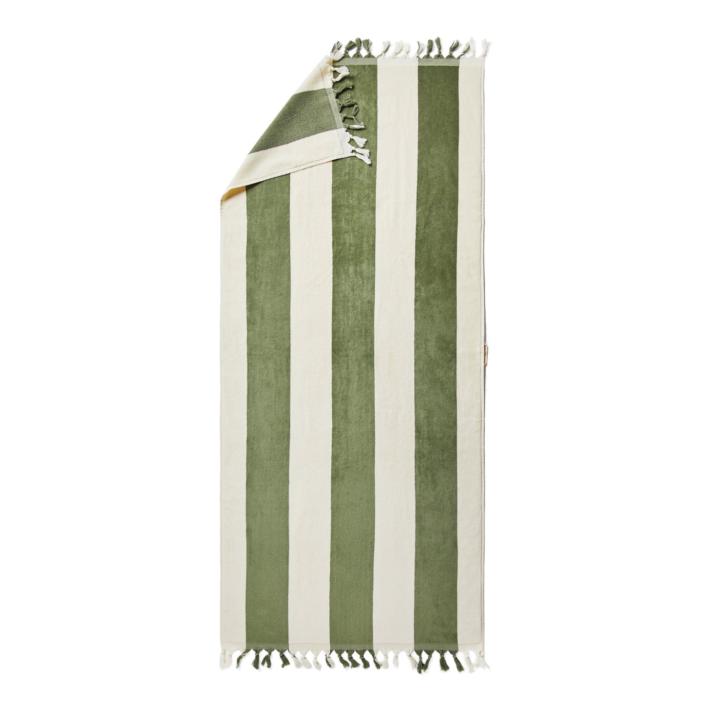Green - Back - Vinga Valmer Beach Towel