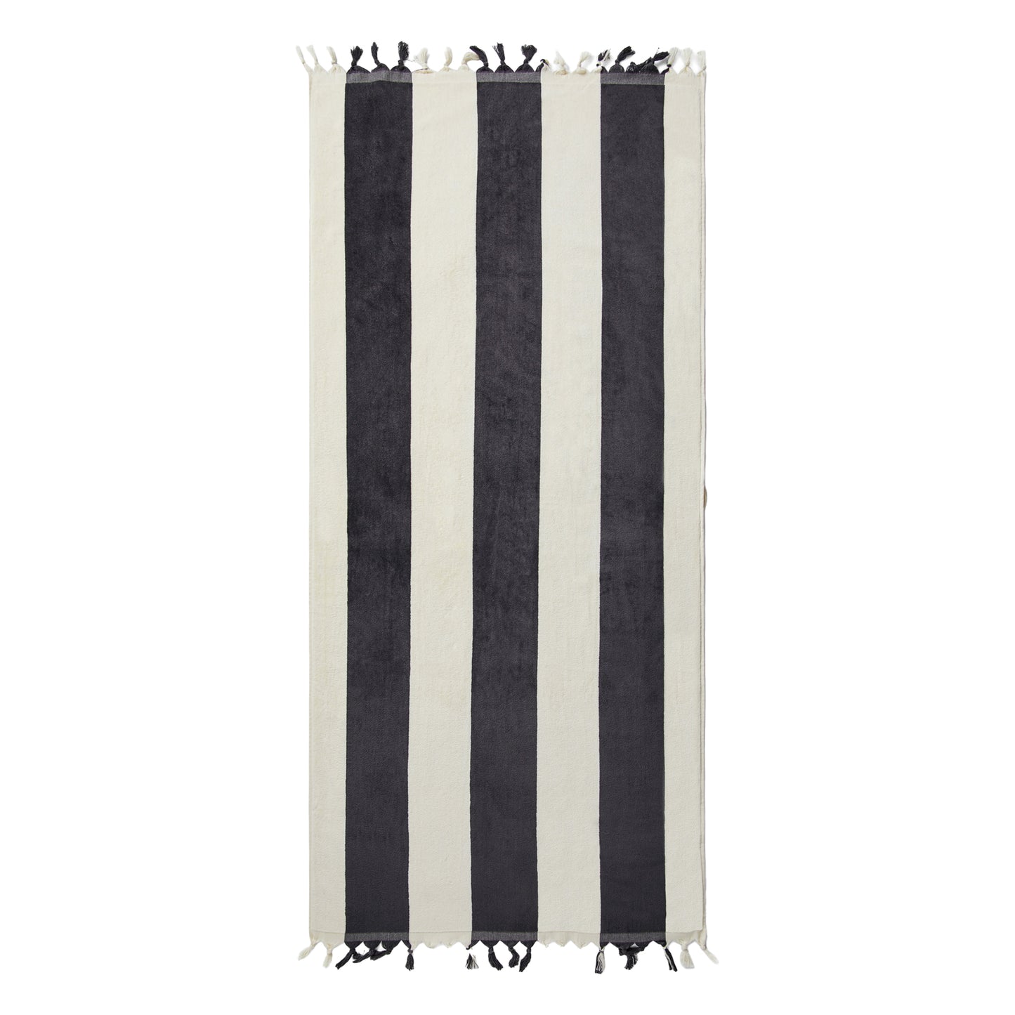 Black - Front - Vinga Valmer Beach Towel
