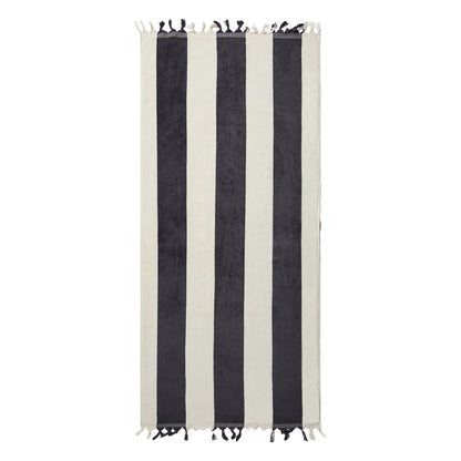 Black - Front - Vinga Valmer Beach Towel