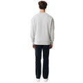 Heather Grey - Lifestyle - Iqoniq Unisex Adult Kruger Recycled Cotton Crew Neck Relaxed Fit Sweatshirt