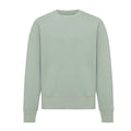 Iceberg Green - Front - Iqoniq Unisex Adult Kruger Recycled Cotton Crew Neck Relaxed Fit Sweatshirt