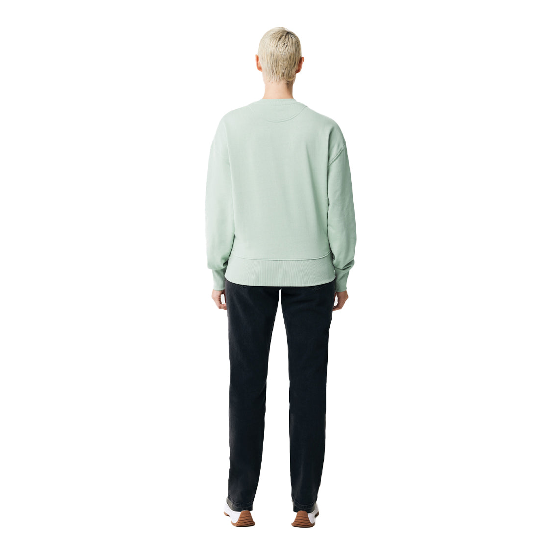 Iceberg Green - Lifestyle - Iqoniq Unisex Adult Kruger Recycled Cotton Crew Neck Relaxed Fit Sweatshirt