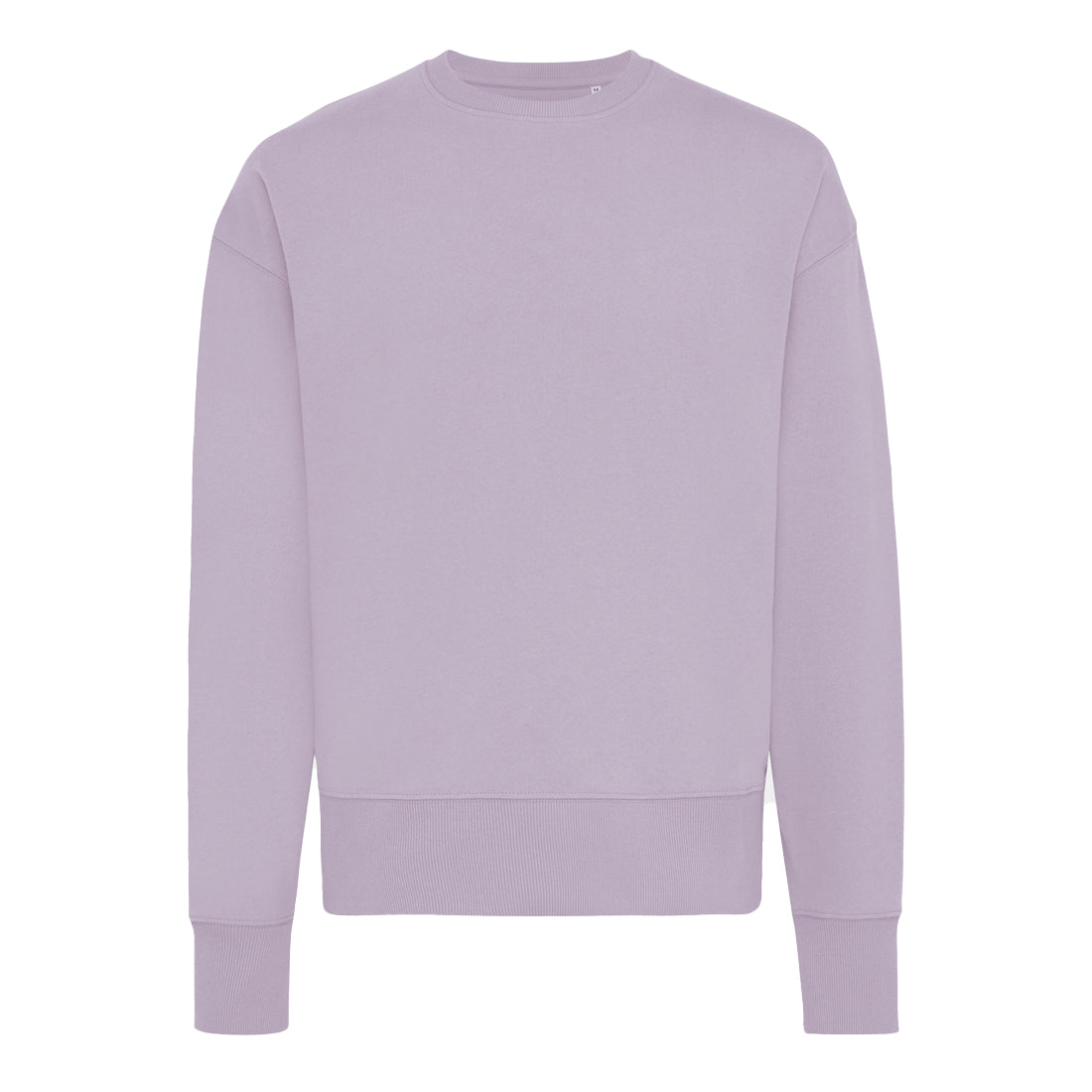 Lavender - Front - Iqoniq Unisex Adult Kruger Recycled Cotton Crew Neck Relaxed Fit Sweatshirt