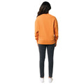 Sundial Orange - Lifestyle - Iqoniq Unisex Adult Kruger Recycled Cotton Crew Neck Relaxed Fit Sweatshirt