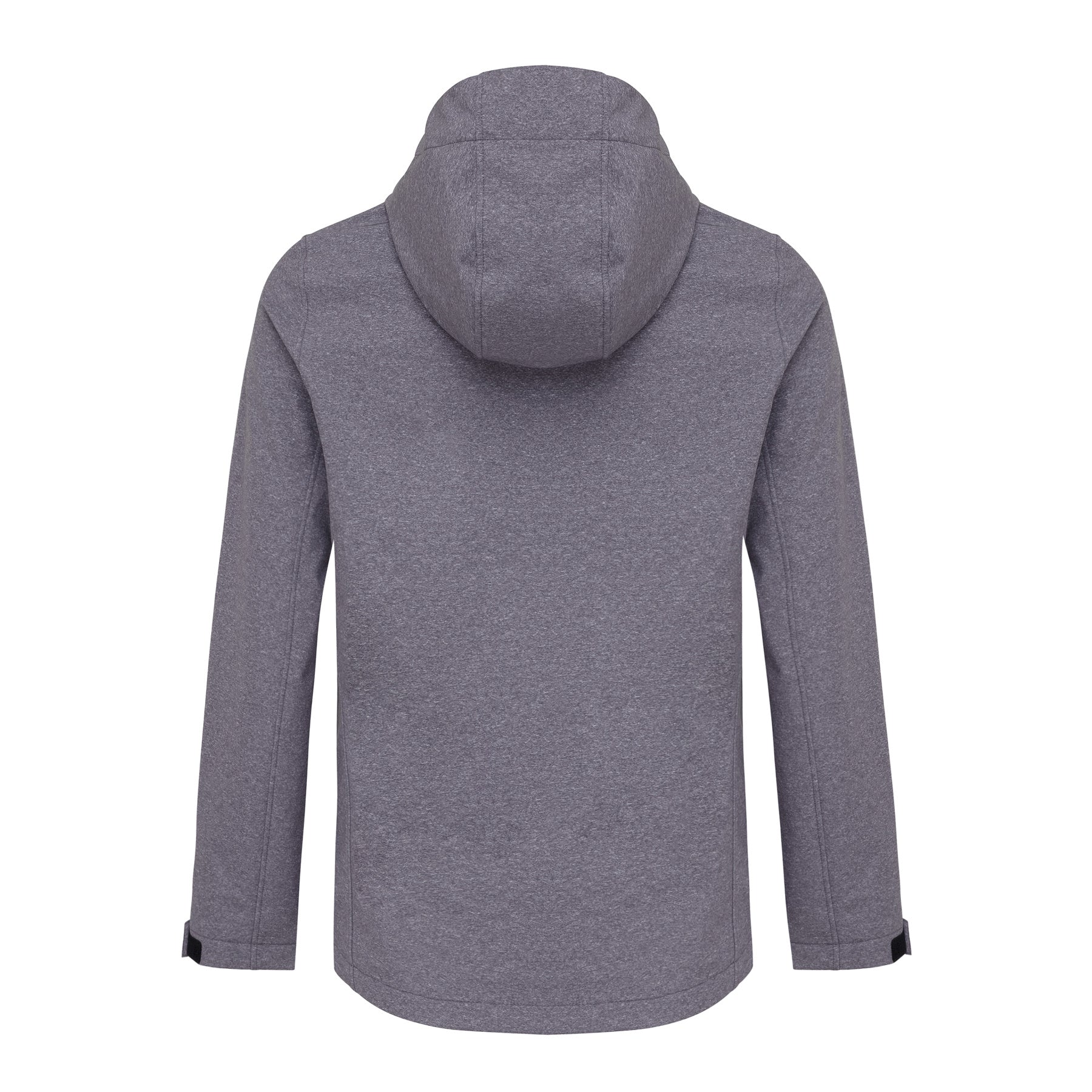Vulcano Heather Grey - Back - Iqoniq Womens-Ladies Makalu Recycled Polyester Soft Shell Jacket
