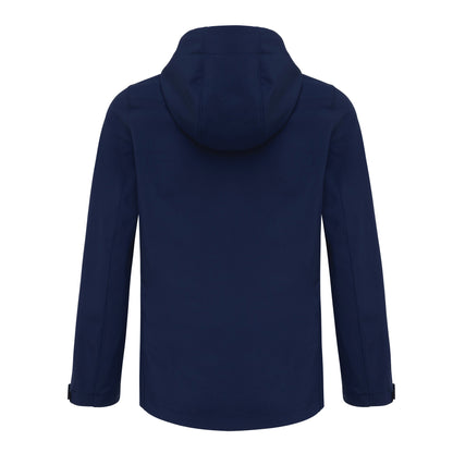 Navy - Back - Iqoniq Womens-Ladies Makalu Recycled Polyester Soft Shell Jacket