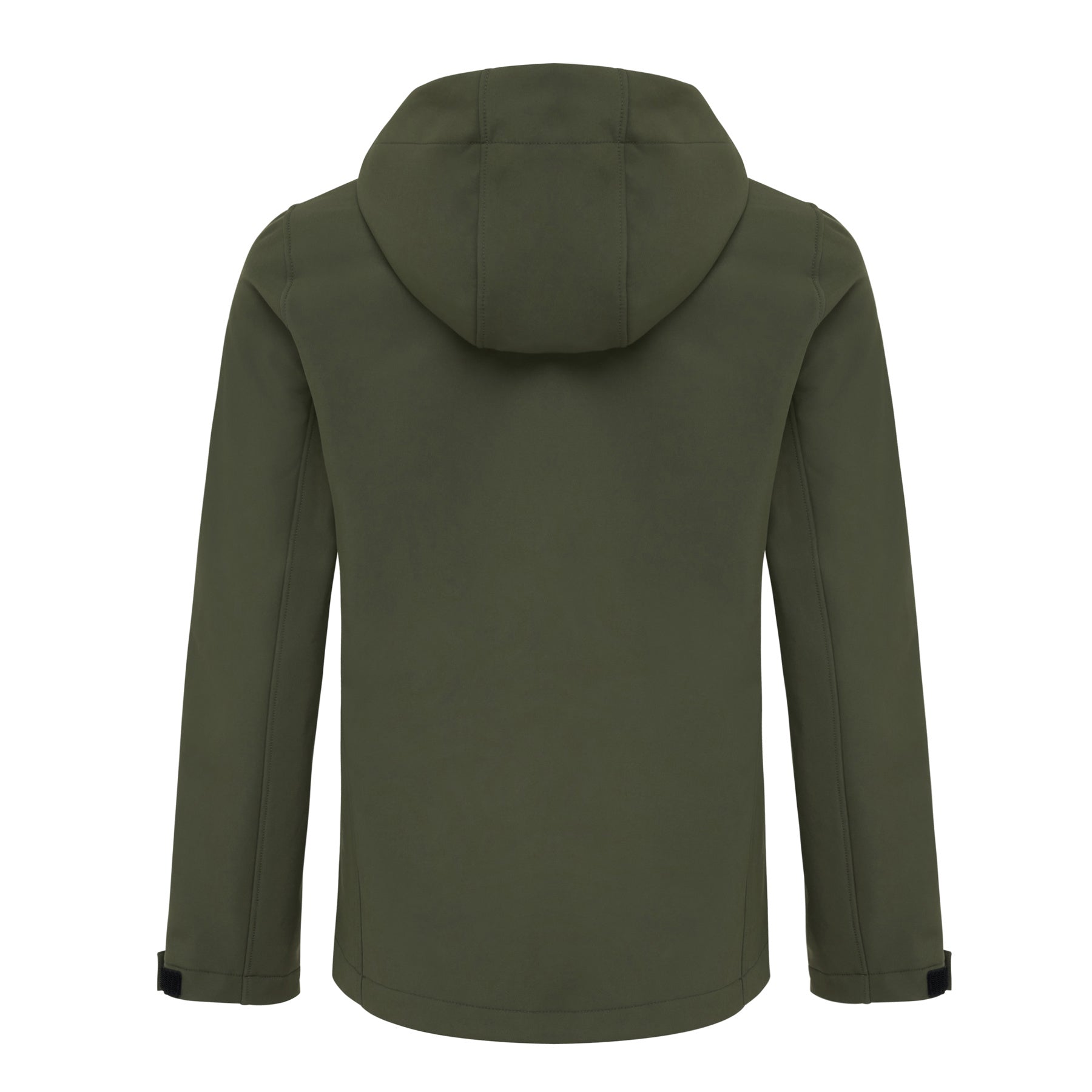 Khaki Green - Back - Iqoniq Womens-Ladies Makalu Recycled Polyester Soft Shell Jacket