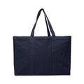 Navy - Front - Vinga Hilo Aware Maxi Canvas Recycled 32L Tote Bag