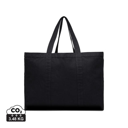 Black - Front - Vinga Hilo Aware Maxi Canvas Recycled 32L Tote Bag