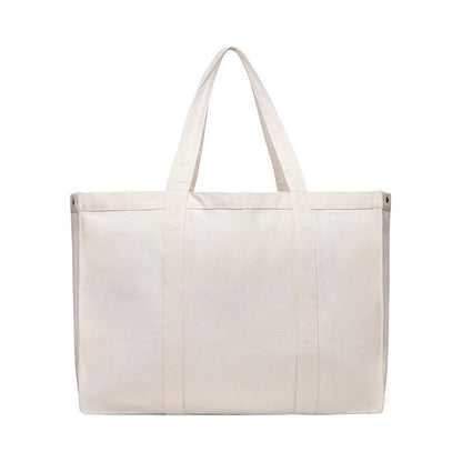 Off White - Front - Vinga Hilo Aware Maxi Canvas Recycled 32L Tote Bag