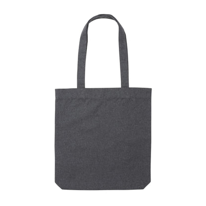Anthracite - Front - XD Collection Impact Aware Recycled Canvas Undyed Tote Bag