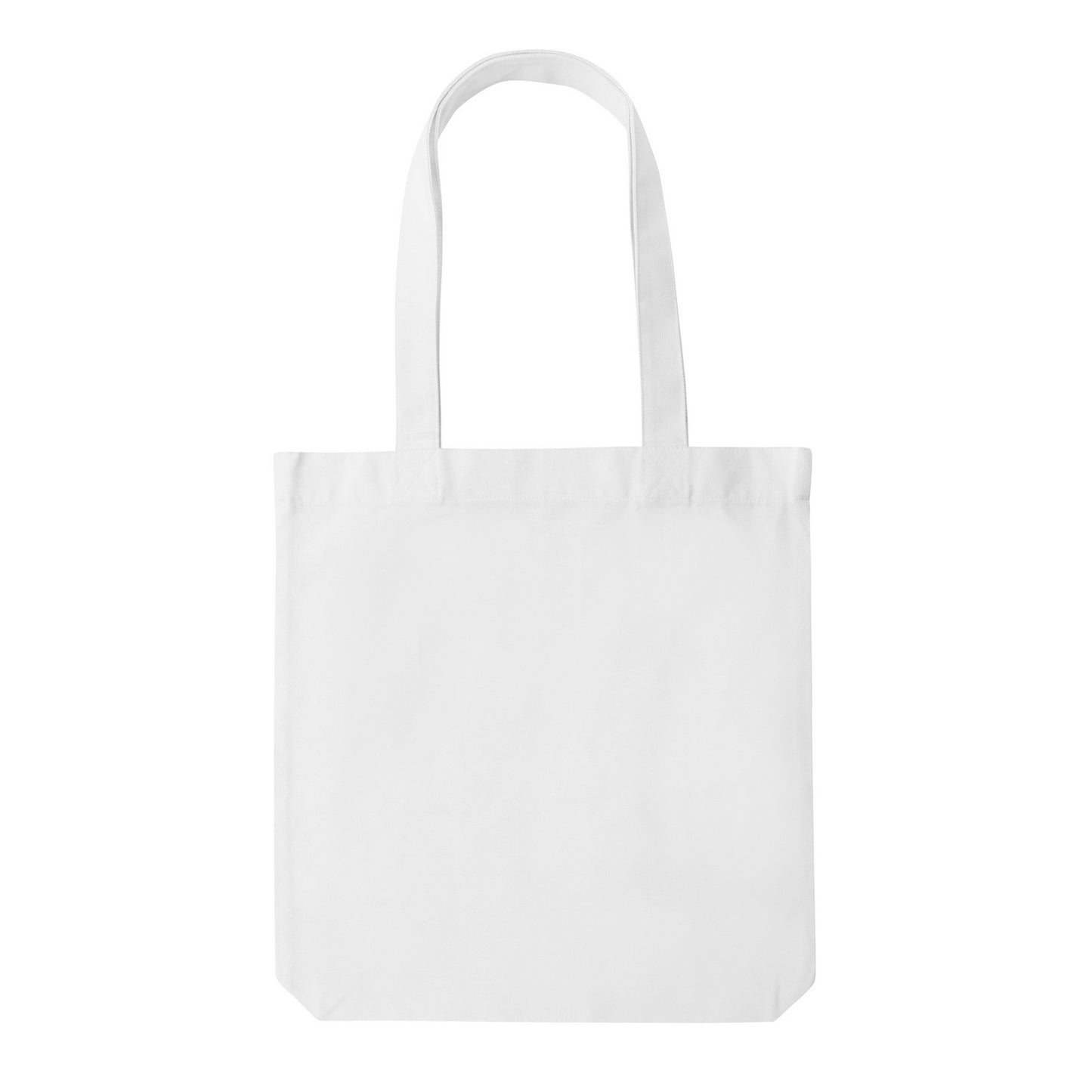 White - Front - XD Collection Impact Aware Recycled Canvas Undyed Tote Bag
