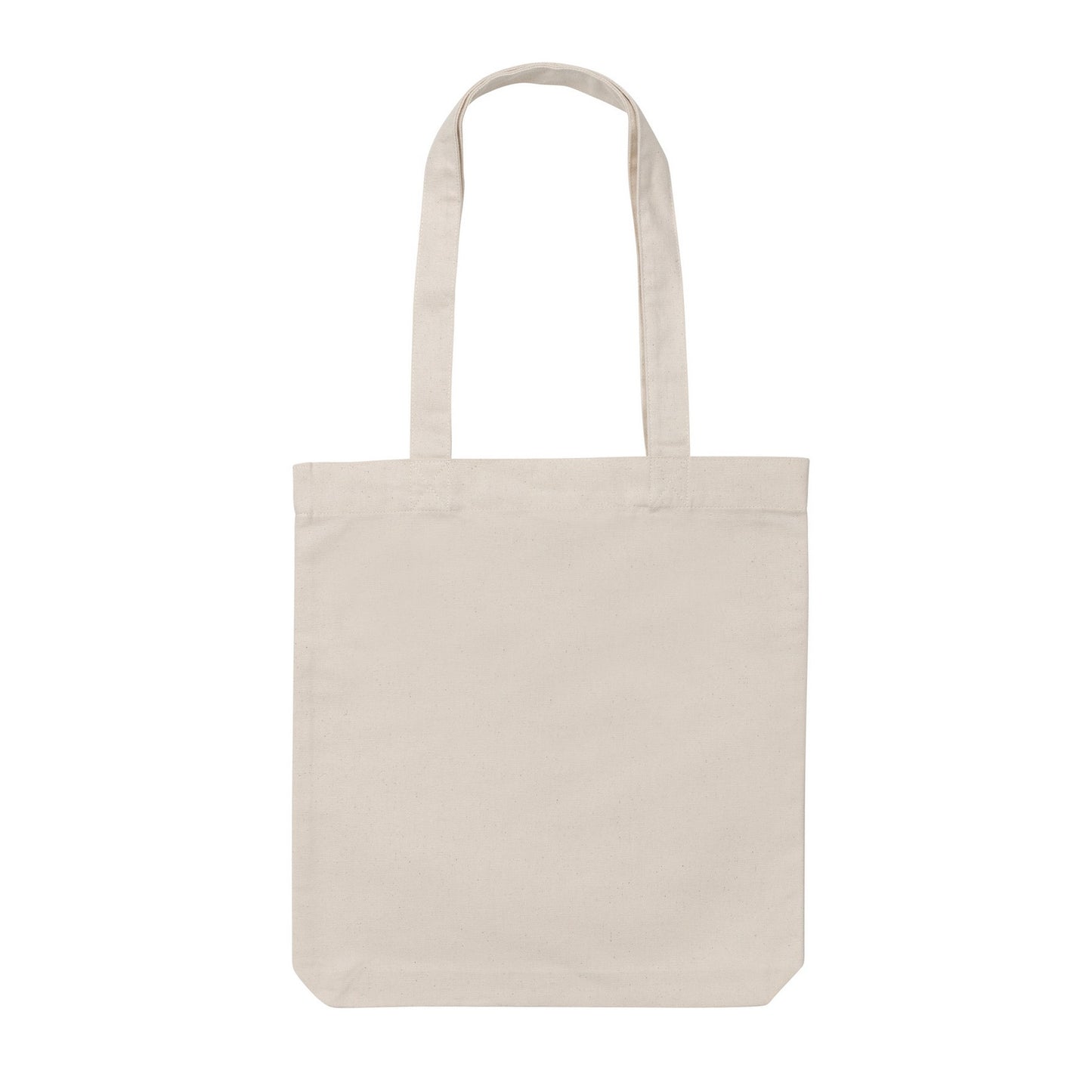 Off White - Front - XD Collection Impact Aware Recycled Canvas Undyed Tote Bag