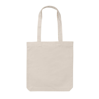 Off White - Front - XD Collection Impact Aware Recycled Canvas Undyed Tote Bag