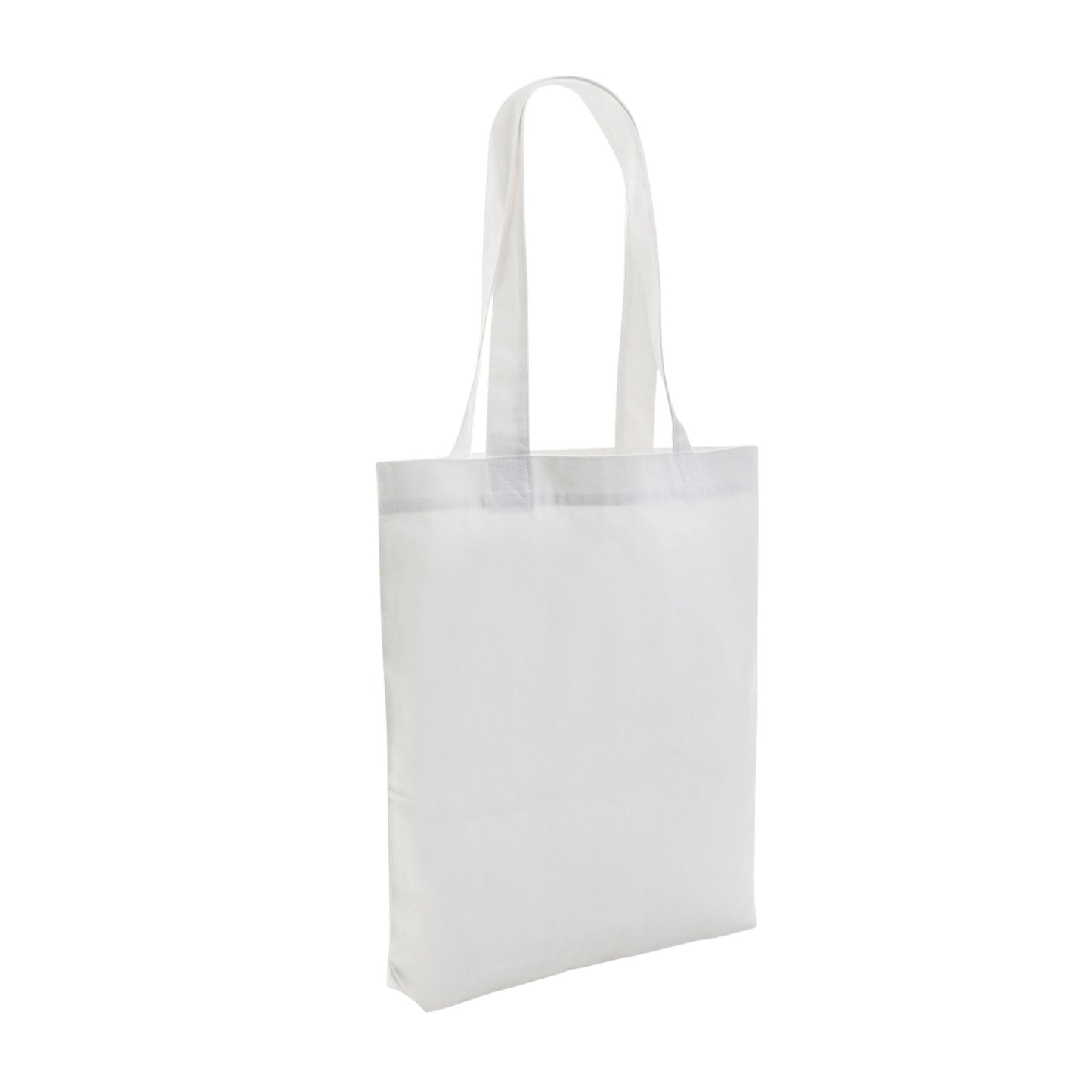 White - Back - XD Collection Impact Aware Recycled Canvas Undyed Tote Bag