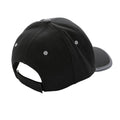 Black - Lifestyle - XD Collection Impact Aware Contrast Brushed Cotton 6 Panel Cap