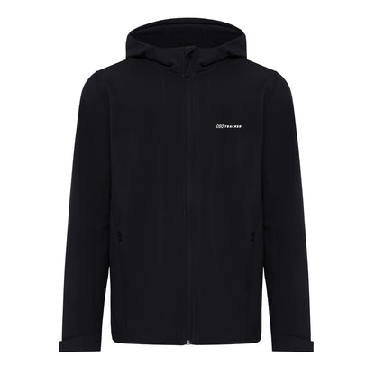 Black - Front - Iqoniq Mens Makalu Recycled Polyester Soft Shell Jacket