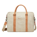 Beige - Front - Vinga Bosler Canvas Recycled 0.35L Laptop Bag