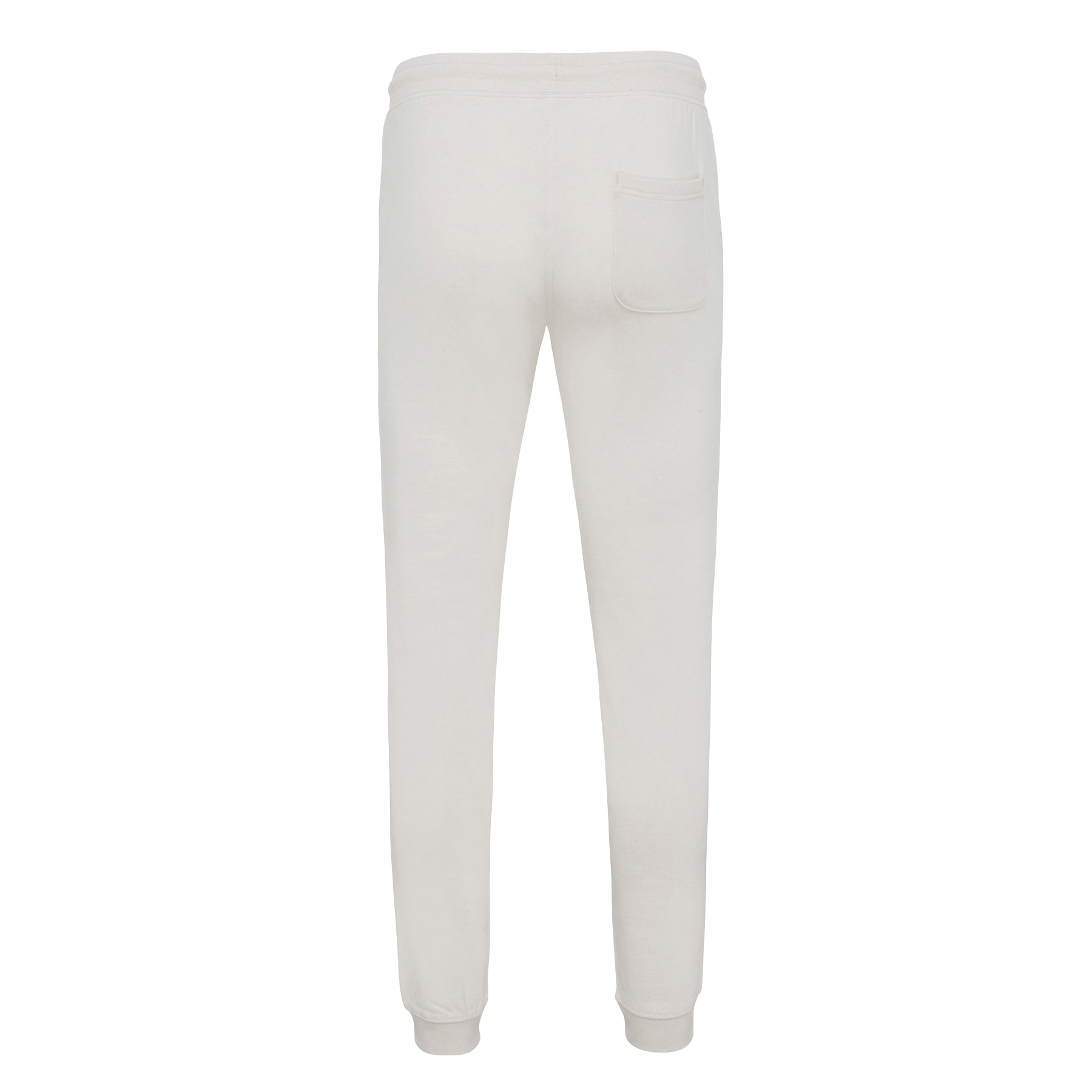 Natural Raw - Back - Iqoniq Unisex Adult Cooper Recycled Cotton Jogging Bottoms