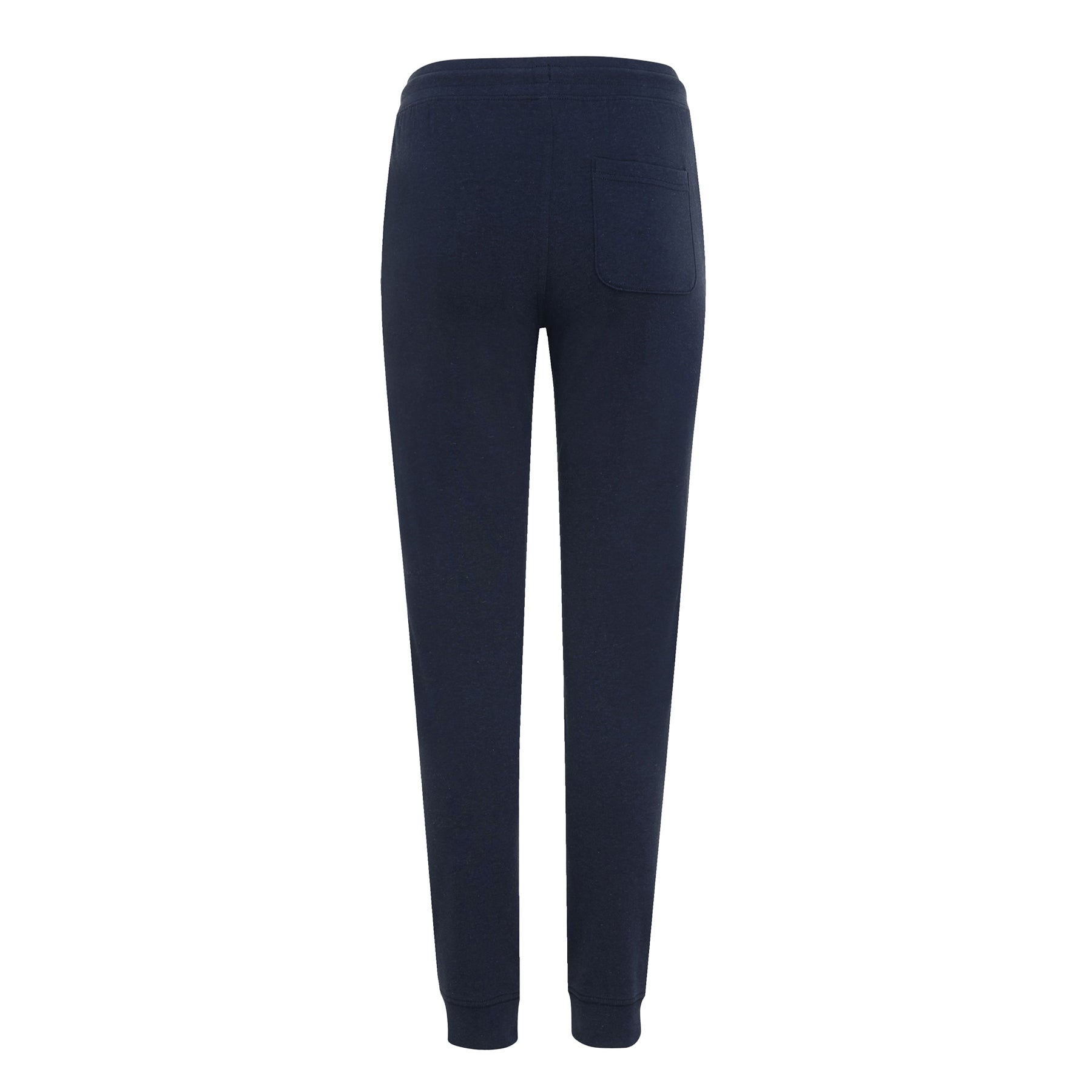 Navy - Back - Iqoniq Unisex Adult Cooper Recycled Cotton Jogging Bottoms