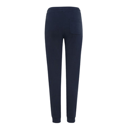 Navy - Back - Iqoniq Unisex Adult Cooper Recycled Cotton Jogging Bottoms