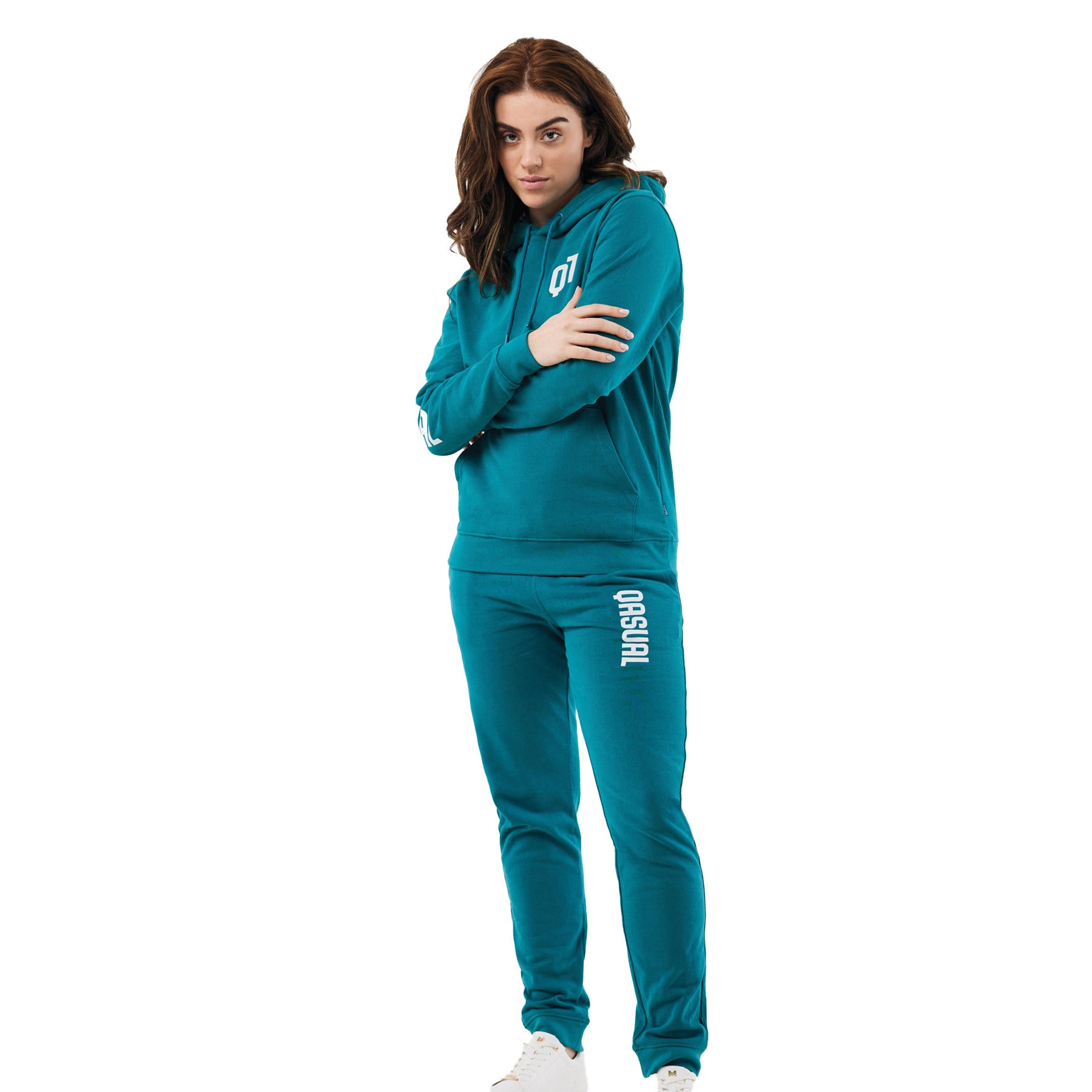 Verdigris - Lifestyle - Iqoniq Unisex Adult Cooper Recycled Cotton Jogging Bottoms