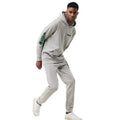 Heather Grey - Side - Iqoniq Unisex Adult Cooper Recycled Cotton Jogging Bottoms