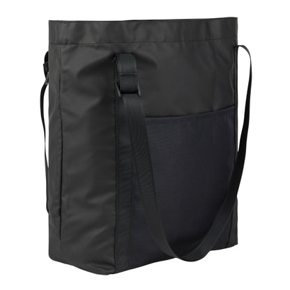 Black - Side - Vinga Livorno Recycled Polyester Tote Bag