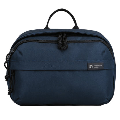 Navy - Front - XD Collection Renew Aware Toiletry Bag