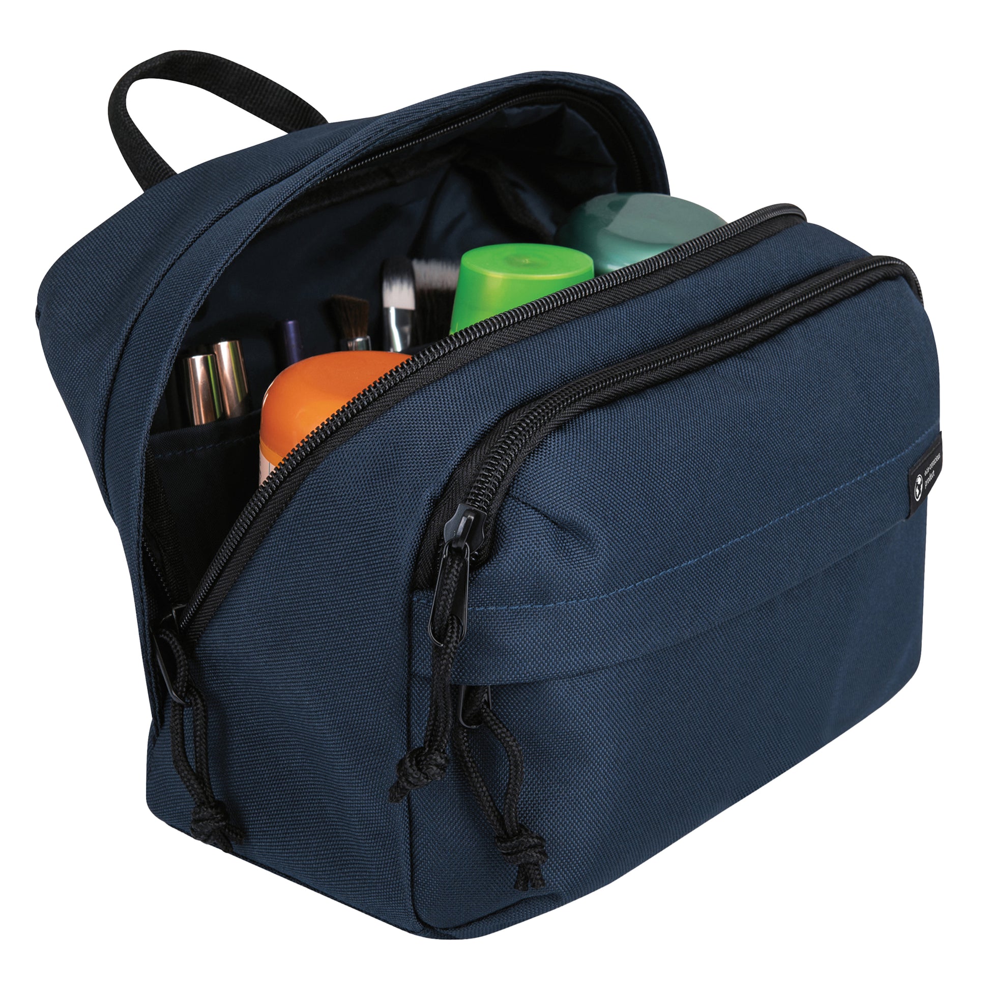 Navy - Back - XD Collection Renew Aware Toiletry Bag