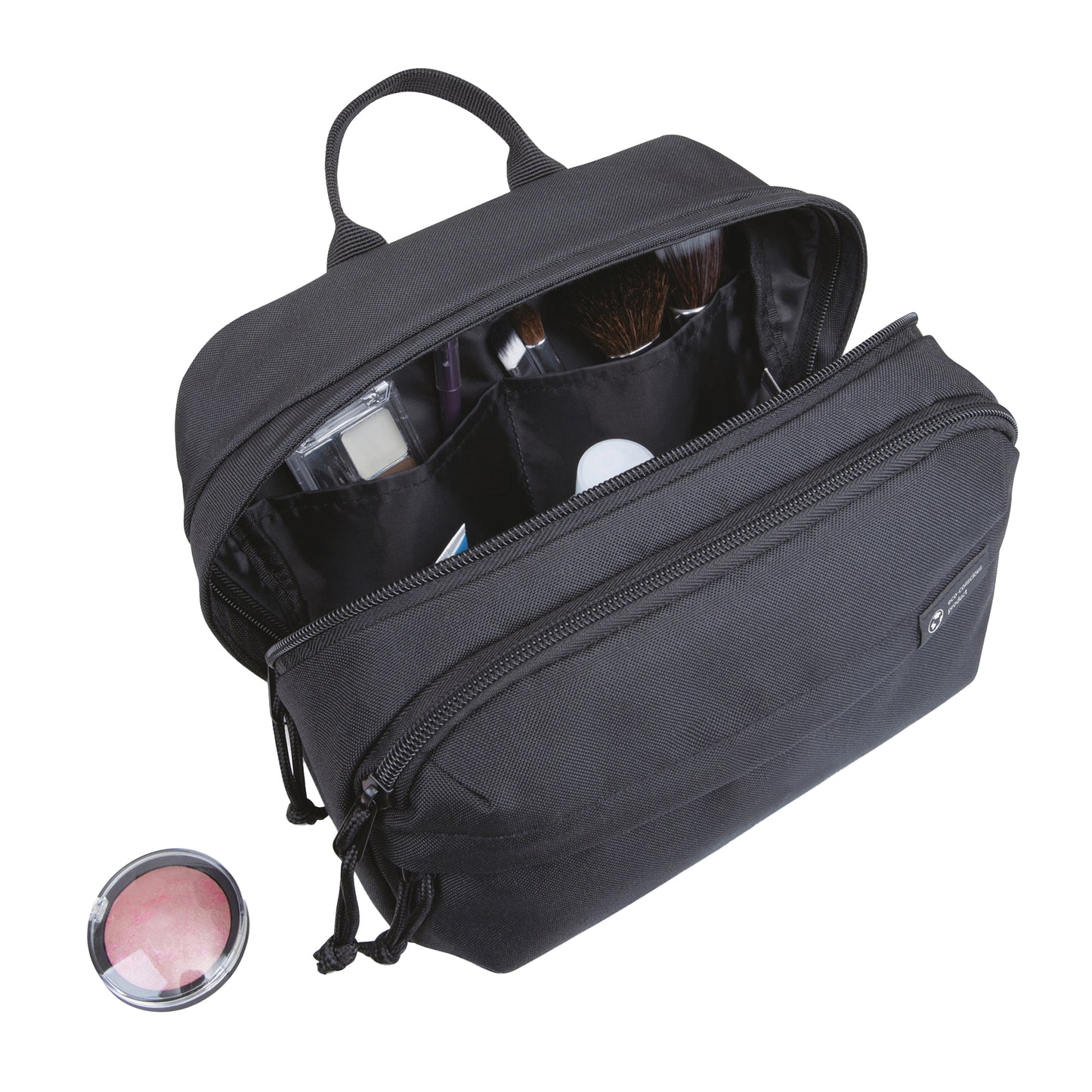 Black - Side - XD Collection Renew Aware Toiletry Bag