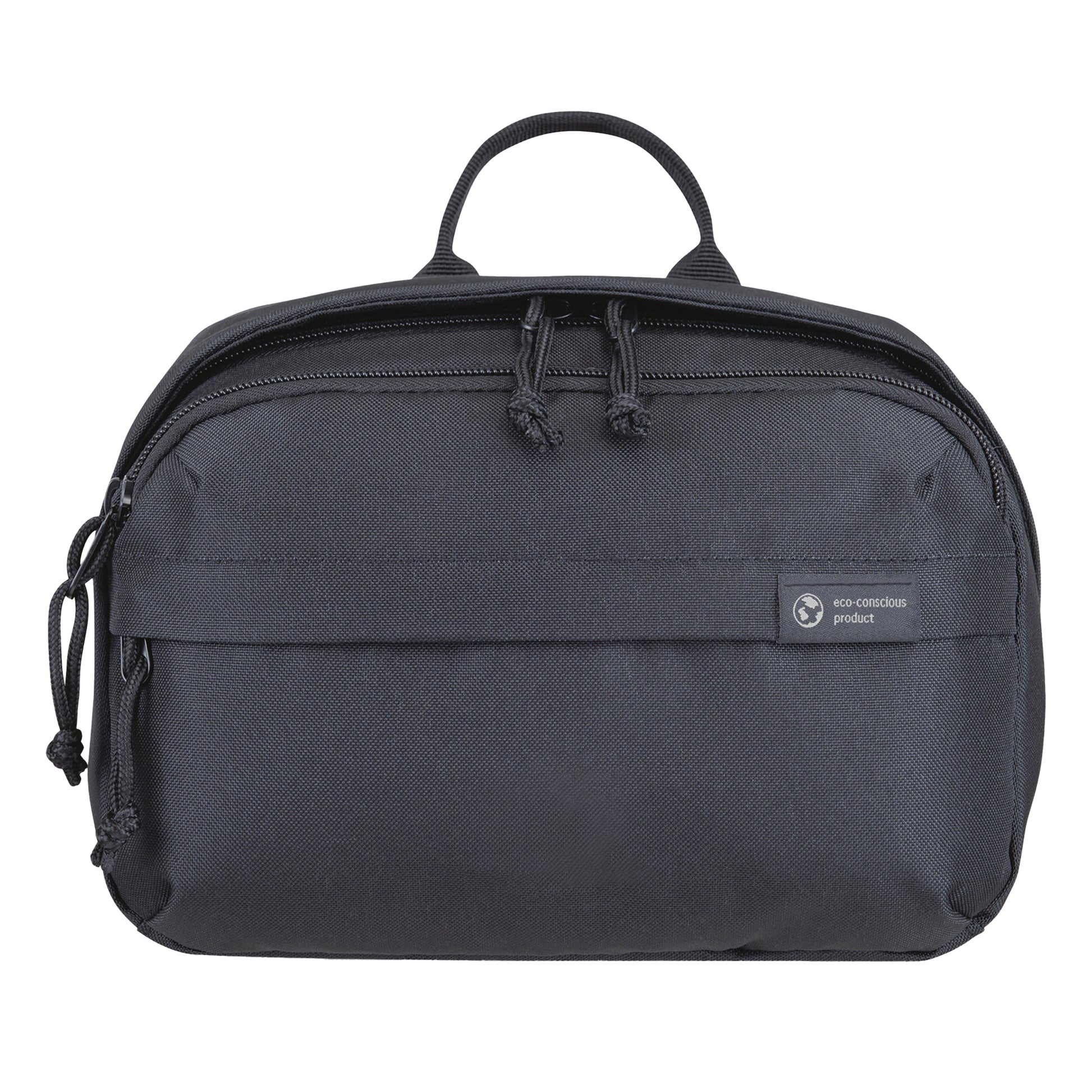 Black - Front - XD Collection Renew Aware Toiletry Bag