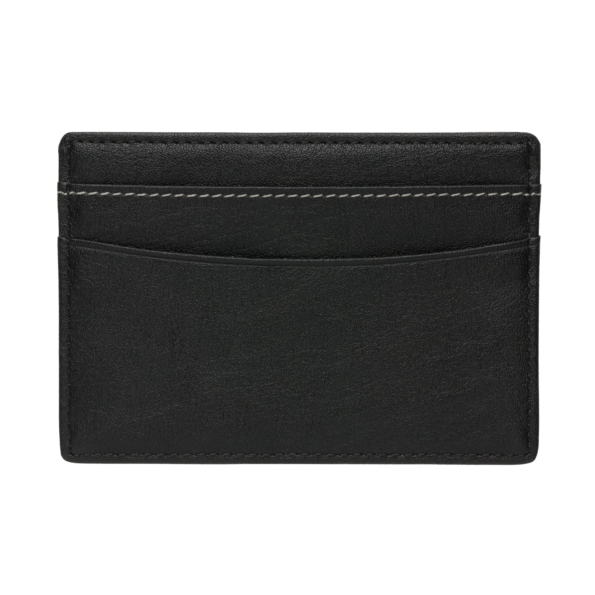 Black - Back - Swiss Peak RFID Blocking Card Holder