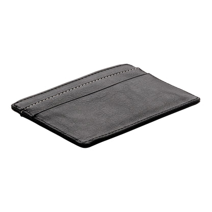 Black - Side - Swiss Peak RFID Blocking Card Holder