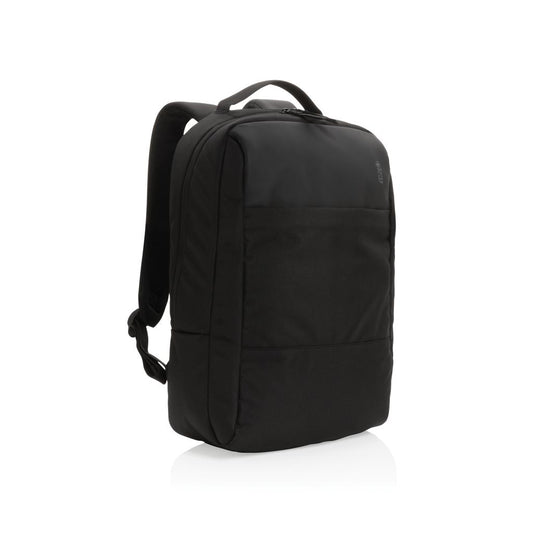 Black - Front - Swiss Peak Aware RPET 15L Backpack