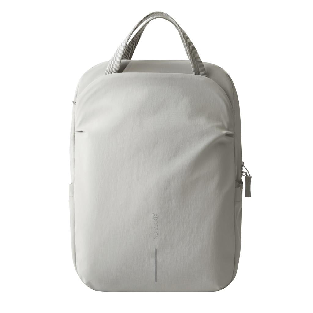 Grey - Front - XD Design Tote Soft Backpack