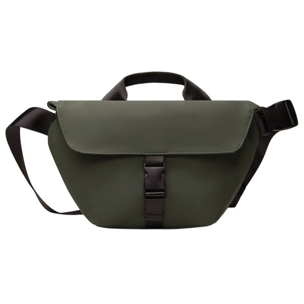 Green - Front - Vinga Baltimore Recycled Sling Backpack