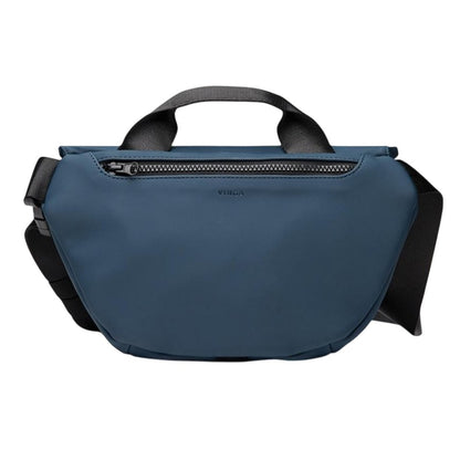 Navy - Back - Vinga Baltimore Recycled Sling Backpack