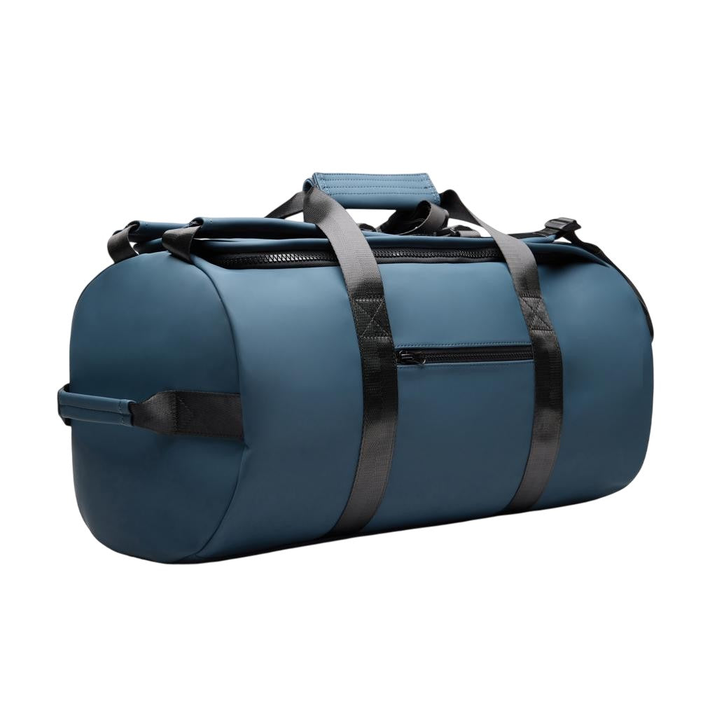 Navy - Back - Vinga Baltimore Recycled Weekend Bag
