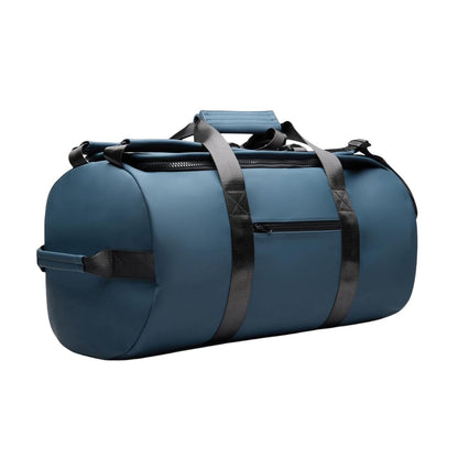 Navy - Back - Vinga Baltimore Recycled Weekend Bag