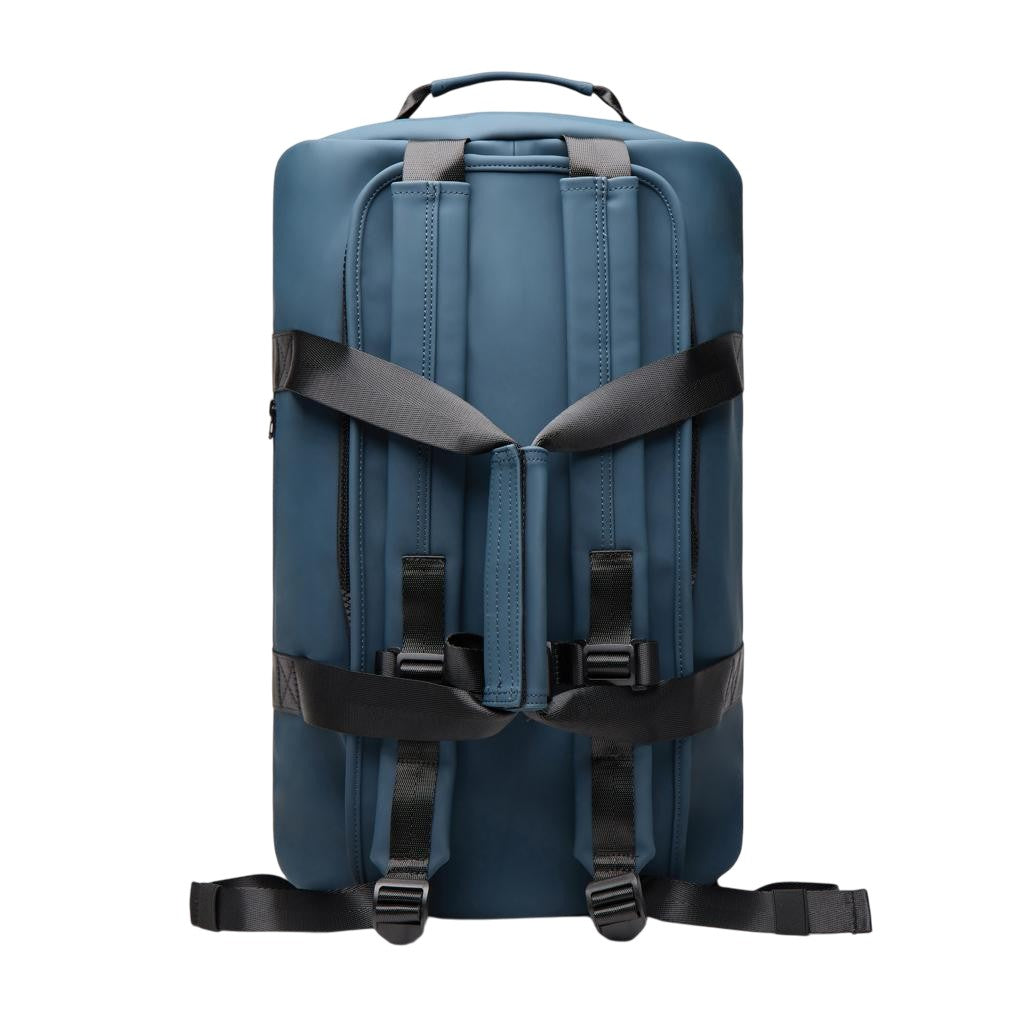 Navy - Side - Vinga Baltimore Recycled Weekend Bag