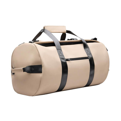 Greige - Back - Vinga Baltimore Recycled Weekend Bag