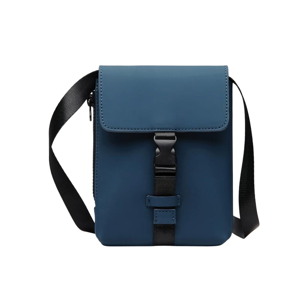Navy - Front - Vinga Baltimore Recycled Sling Backpack