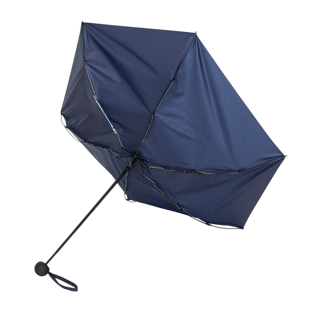 Navy - Side - XD Collection Mini RPET Folding Umbrella